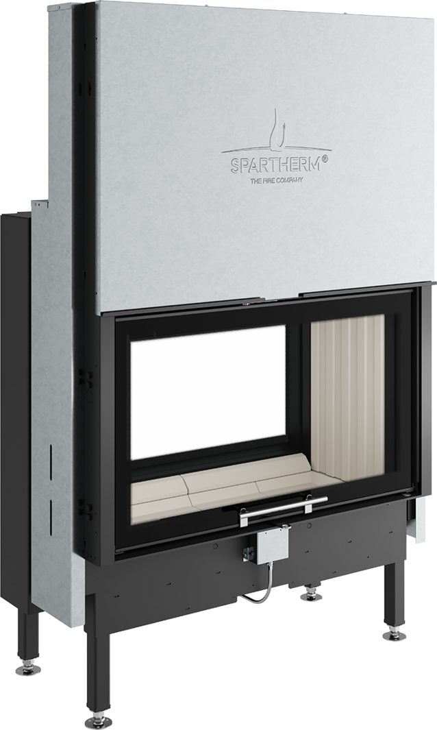 Spartherm Varia FD-87h  Ενεργειακό τζάκι γωνιακό