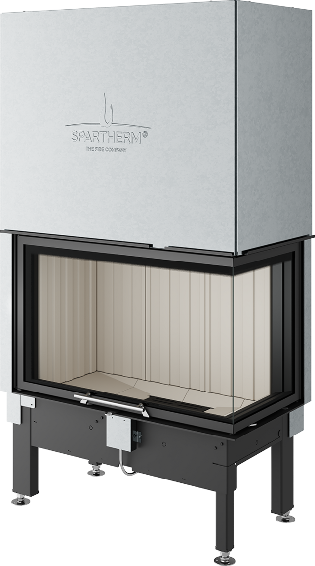 Spartherm Varia 2R-80h Ενεργειακό τζάκι γωνιακό