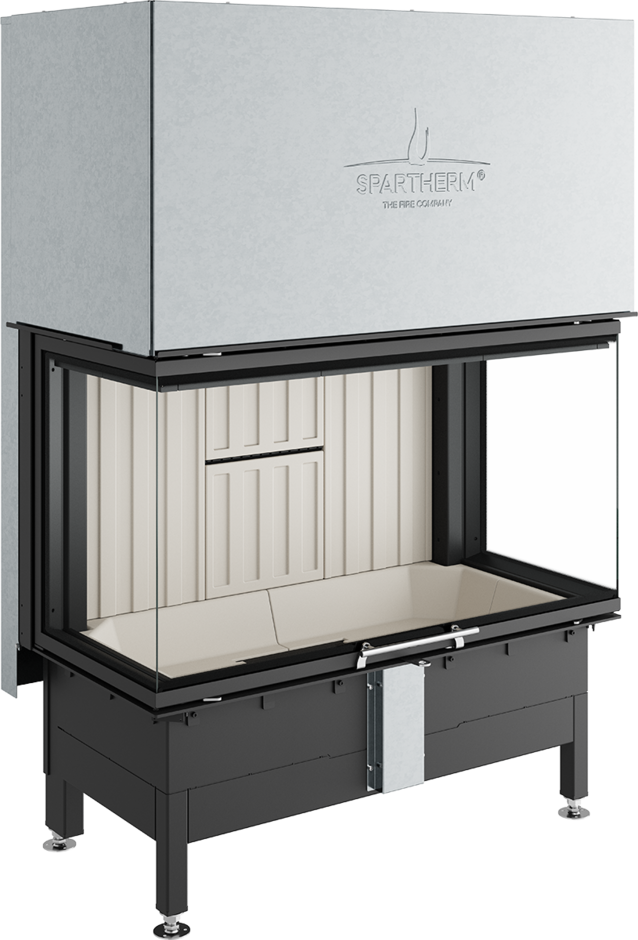 Spartherm Arte 3RL-100H Ενεργειακό τζάκι τριών όψεων