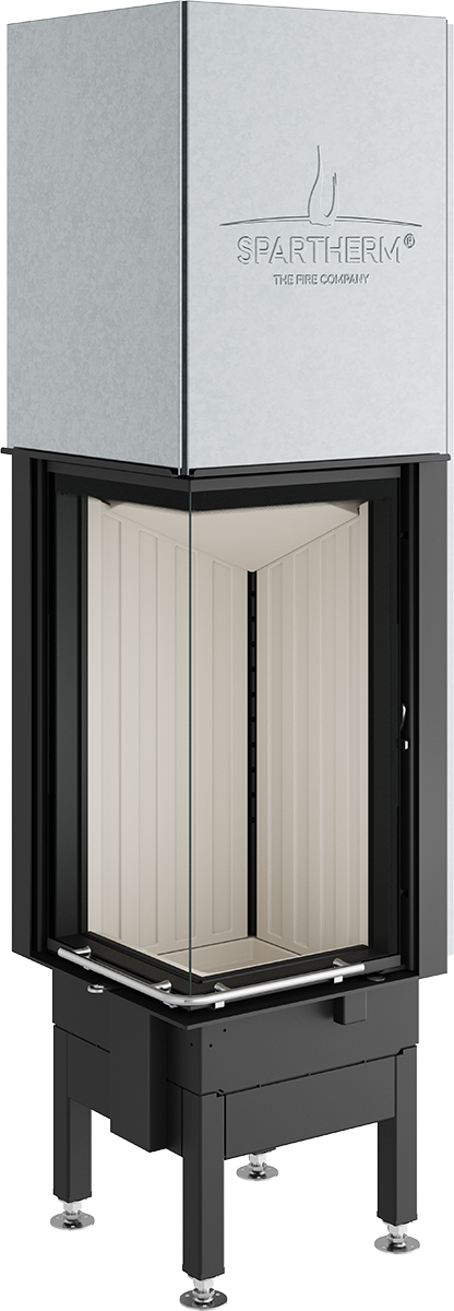 Spartherm Arte 2LRh-66 Ενεργειακό τζάκι γωνιακό