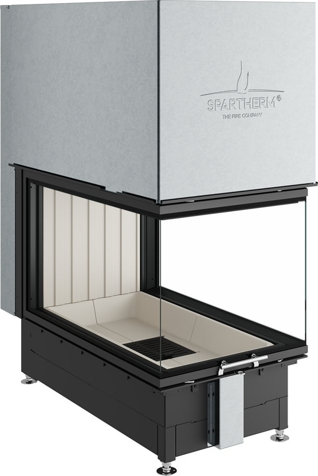 Spartherm Arte U-90h Ενεργειακό τζάκι τριών όψεων